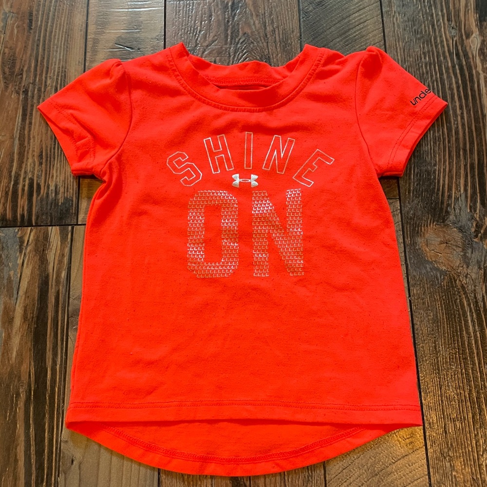 Under Armour Girls Shirts 12 months